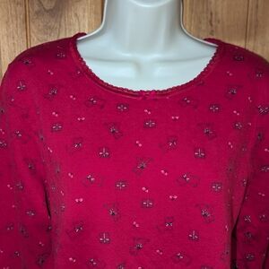 Croft & Barrow Red Westie Dog Pajamas